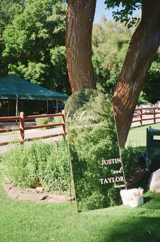 Film wedding photography in Northern Utah