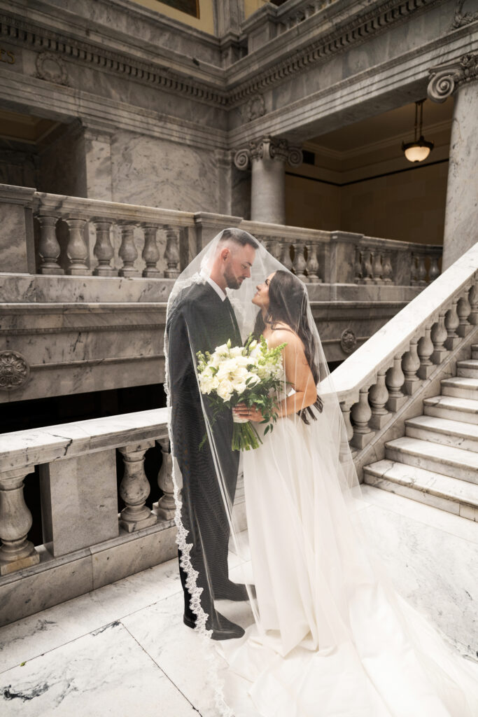 Utah State Capitol Wedding Photography