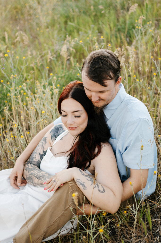 Engagement Photos at Little Dell Reservoir in Salt Lake City, Utah