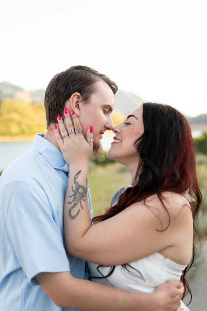 What to Wear for Engagement Photos at Little Dell Reservoir