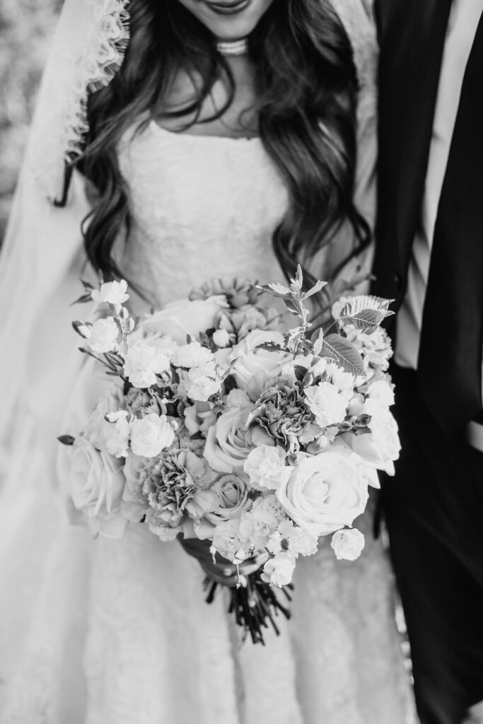 Bride and Groom Bridal Portraits in Provo Canyon