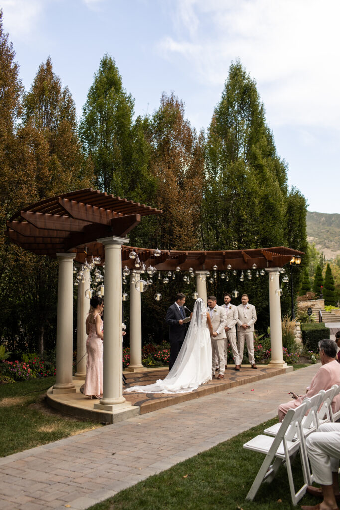 Bellissimo Gardens at Tuscany Wedding Photographer