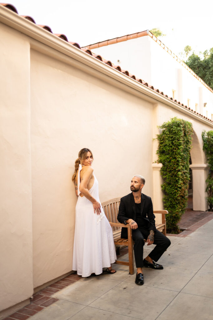 Laguna Beach City Hall wedding Photographer | City Hall Elopement Photography | Laguna Beach California Wedding