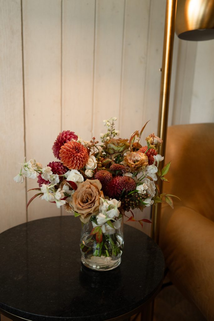 River Bottoms Ranch wedding florals