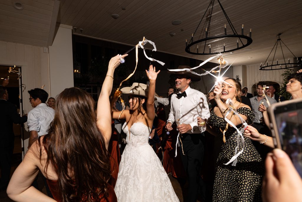 River Bottoms Ranch wedding reception