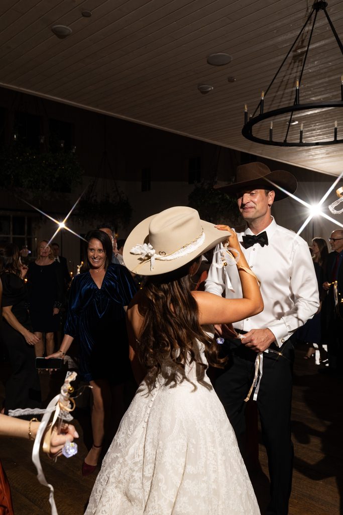 River Bottoms Ranch wedding reception photography