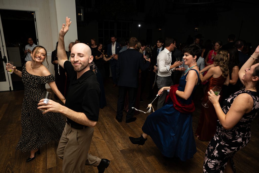 River Bottoms Ranch wedding reception