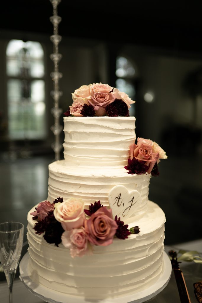 The Grand Falls Event Center wedding reception