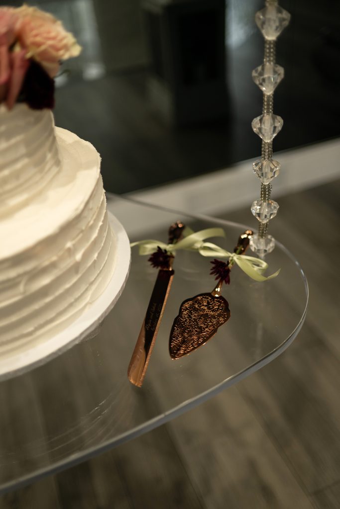 The Grand Falls Event Center wedding reception