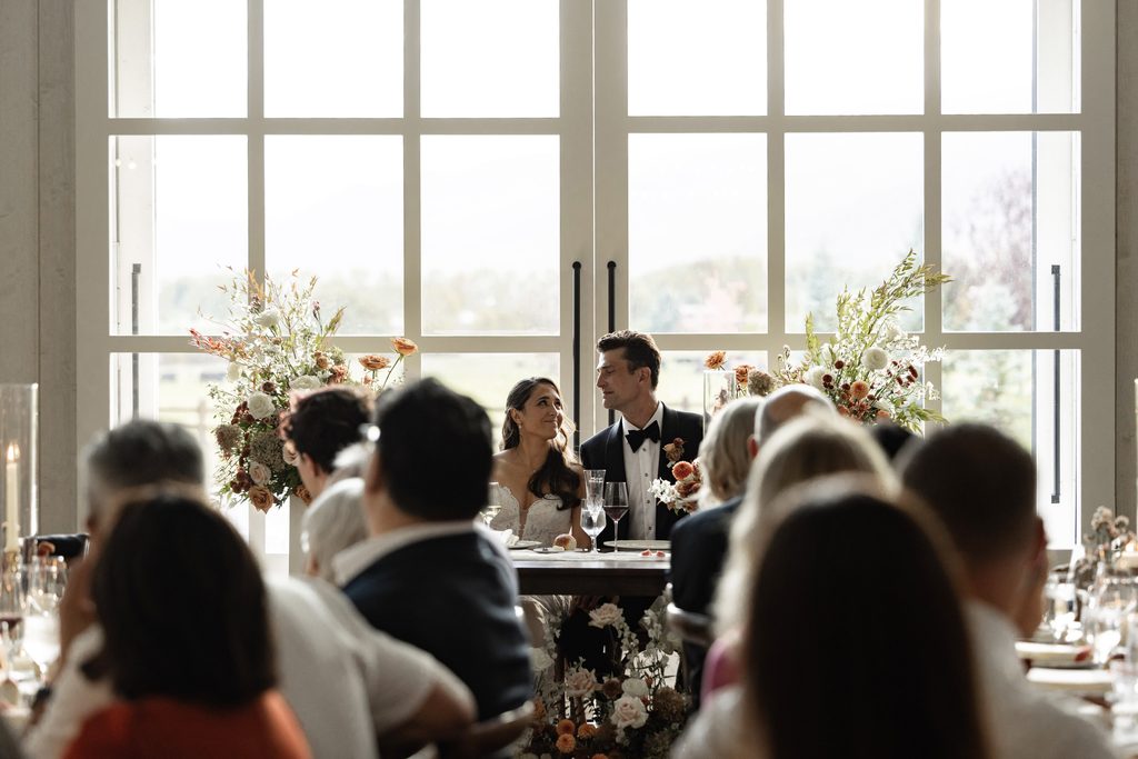 River Bottoms Ranch wedding reception space